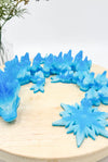 Breath of Ice - 3D Printed Winter Dragon Figurine"