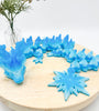 Breath of Ice - 3D Printed Winter Dragon Figurine"