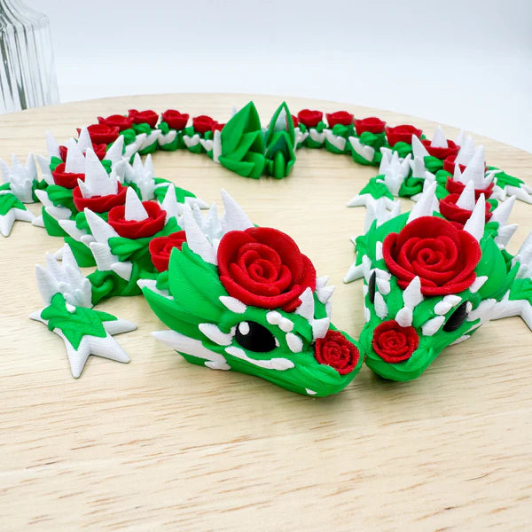 Rose Dragon 3D Printed Valentine’s Day