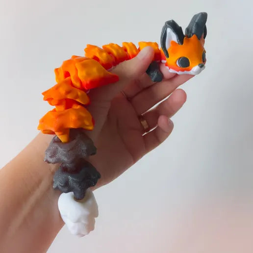 Celestial Yuna  Serpent: A Dreamlike 3D-Printed Companion