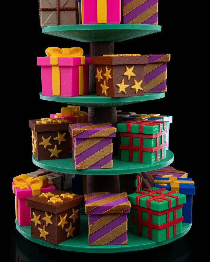 Tree Top Gifts Countdown Containers