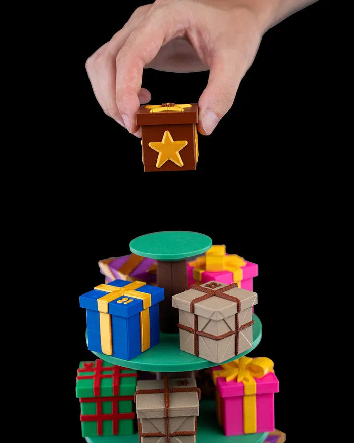 Tree Top Gifts Countdown Containers