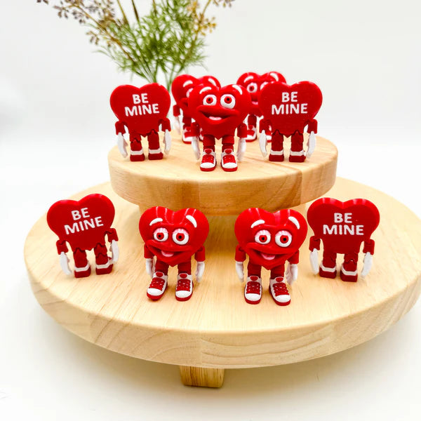 Valentine’s Day Mini Pocket Friends - Limited Edition Collectible Fun for Desk or Collection