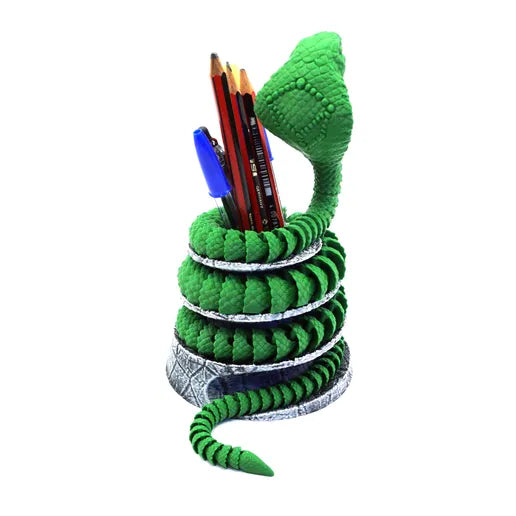 Articulated Cobra + Pencil Holder