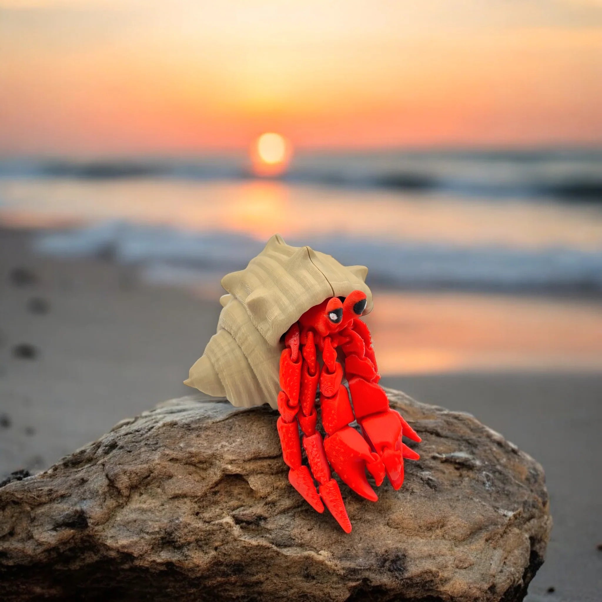 Home Sweet Shell: A 3D-Printed Hermit Crab