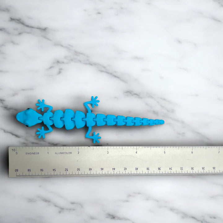 Azure Acrobat: A 3D-Printed Lizard