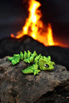 Frost Dragon: A Miniature Marvel of 3D Printing**