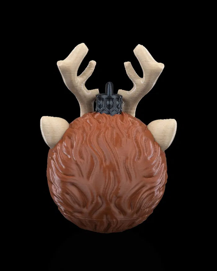 Reindeer Head Christmas Ornament