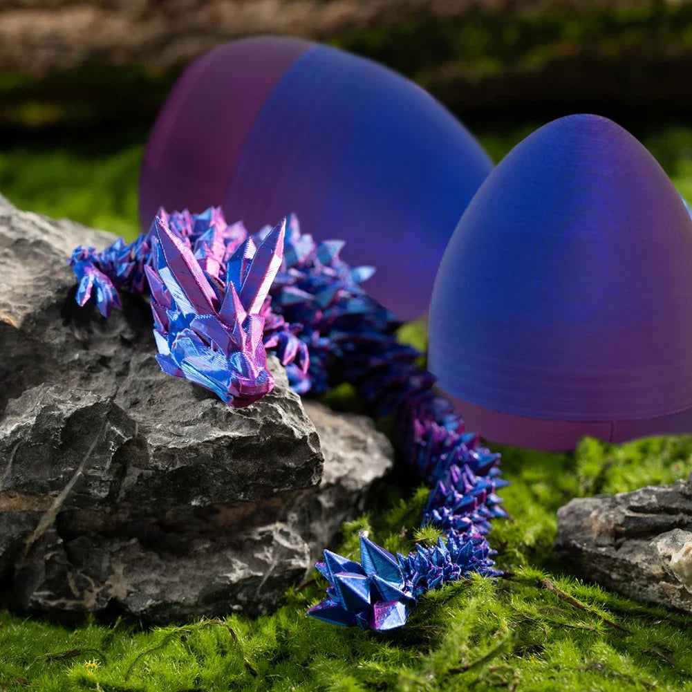 Dragon in Egg Crystal Flexible