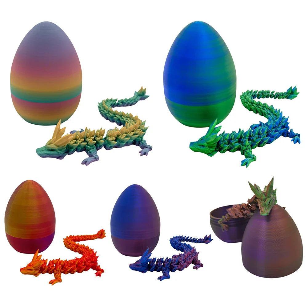 Dragon in Egg Crystal Flexible