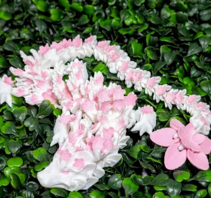 Cherry Blossom Dragon in Egg Flexible