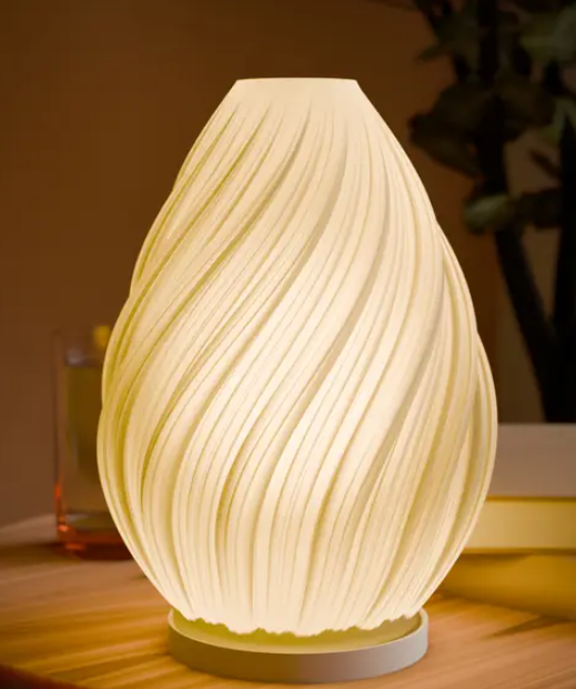 Spiral Flame Lamp