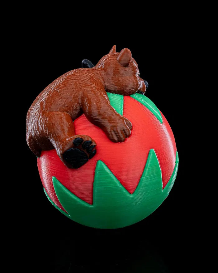 Sleeping Bear Christmas Ornament