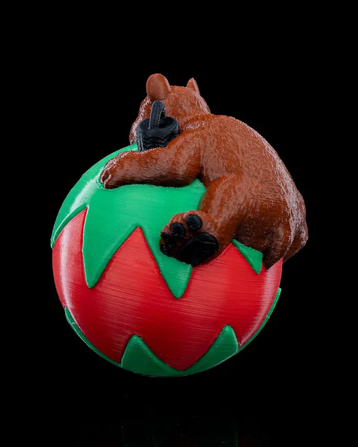 Sleeping Bear Christmas Ornament