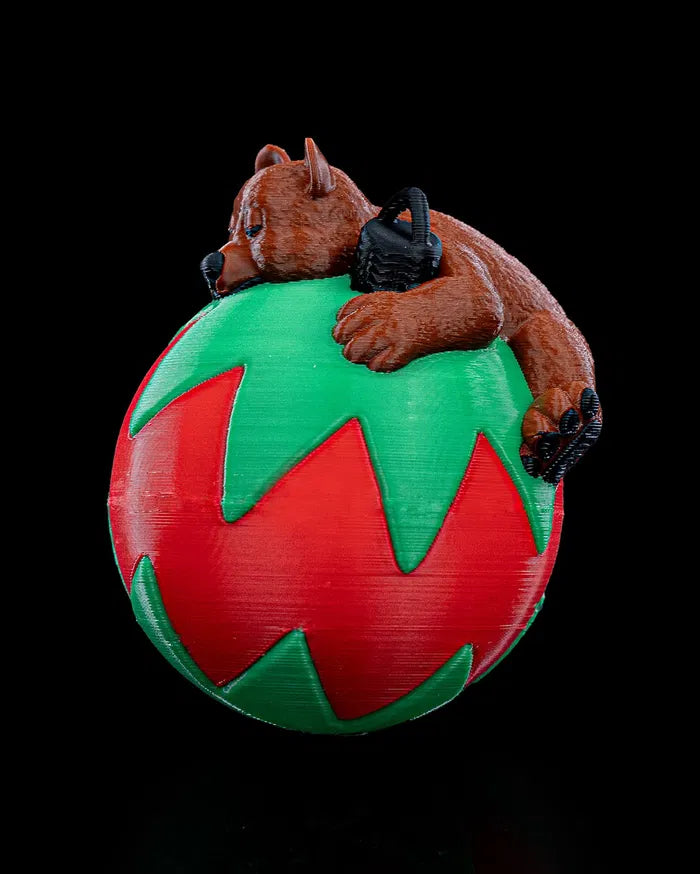 Sleeping Bear Christmas Ornament