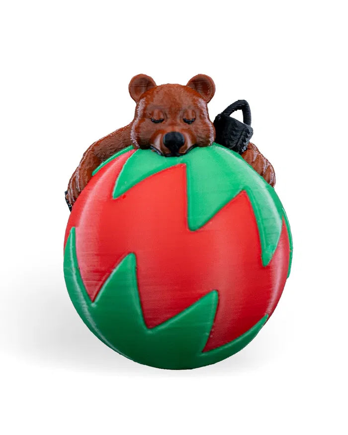 Sleeping Bear Christmas Ornament