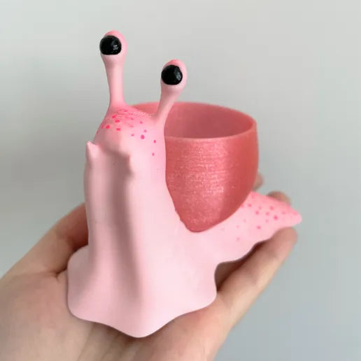 Pinky Snail Pot