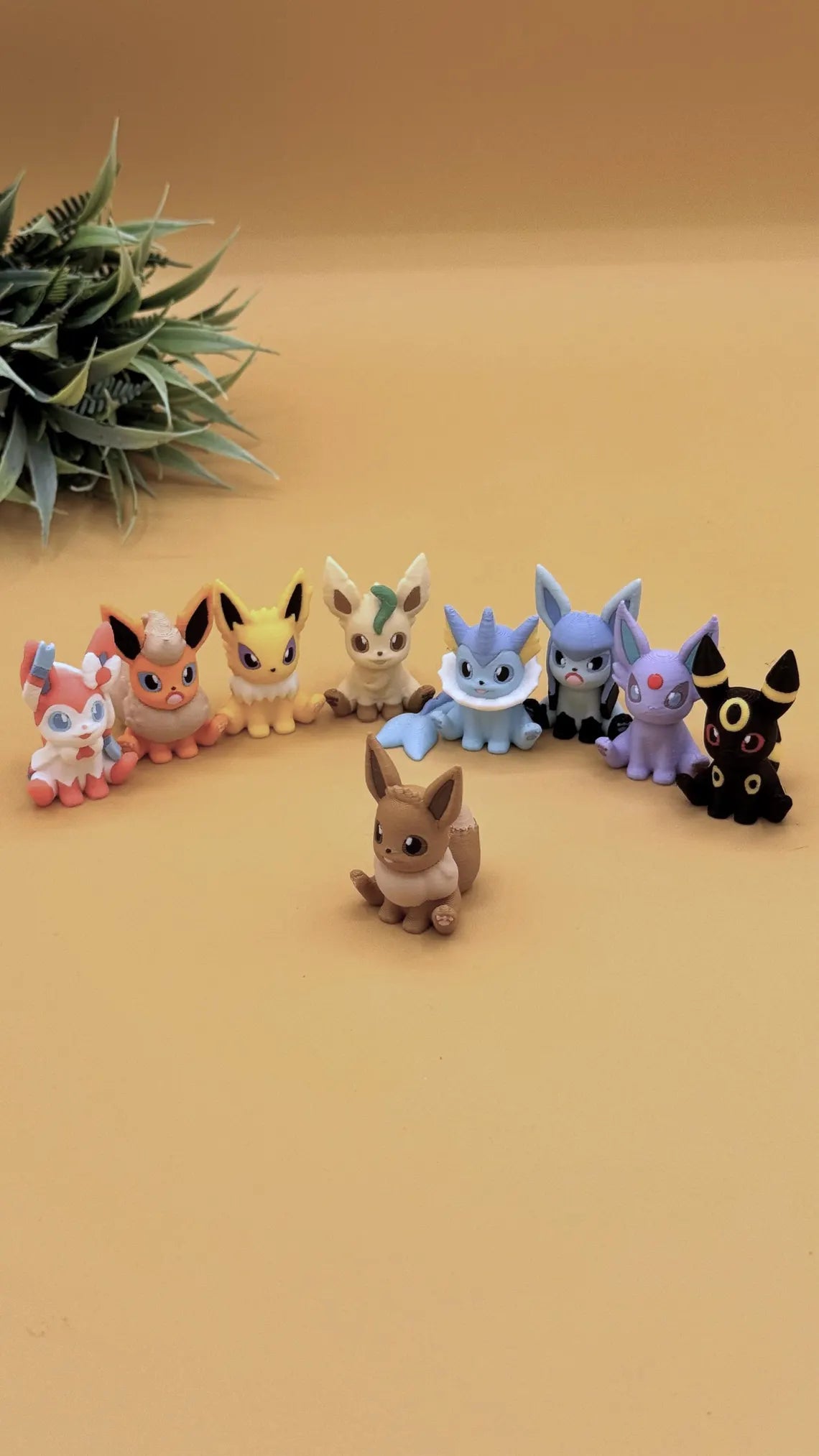 Eeveelution Figure Bundle, Pokémon Fan Art Toys (Eevee, Sylveon, Flareon, Jolteon, Leafeon, Vaporeon, Glaceon, Espeon, Umbreon)