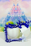 Dragon with Egg, Articulated Blue-White Crystal Fidget Dragon Toy